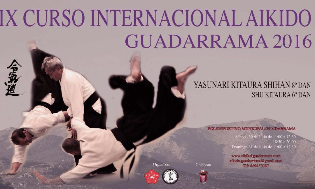 Curso Aikido Guadarrama 2016